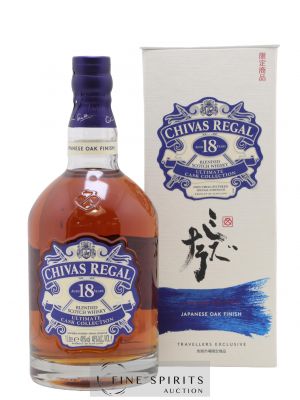 Chivas Regal 18 years Of. Japanese Oak Finish Ultimate Cask Collection (1L.) ---- - Lot de 1 Bouteille