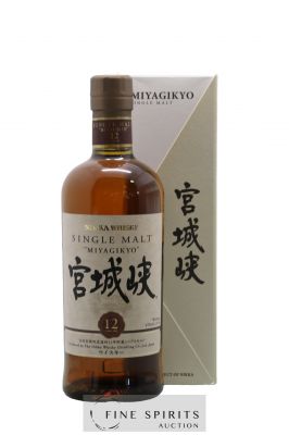 Miyagikyo 12 years Of. Nikka Whisky ---- - Lot de 1 Bouteille