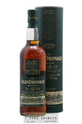 Glendronach 15 years Of. Revival Spanish Oloroso Sherry Casks ---- - Lot de 1 Bouteille