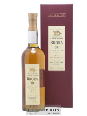 Brora 38 years Of. Natural Cask Strengh - One of 2084 - bottled 2016 Limited Edition ---- - Lot de 1 Bottle