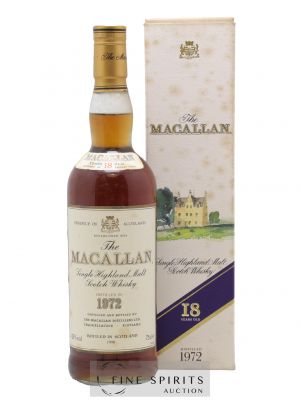 Macallan (The) 18 years 1972 Of. Sherry Wood Matured - bottled 1990 ---- - Lot de 1 Bottle