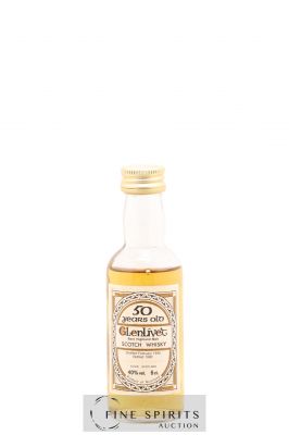 Glenlivet (The) 50 years 1940 Gordon & MacPhail bottled 1990 (5cl.) 