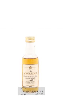 Macallan (The) 1968 Of. bottled 1987 (5cl.) 