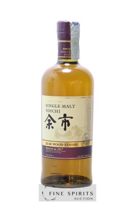 Yoichi Of. Rum Wood Finish bottled 2017 Nikka Whisky ---- - Lot de 1 Bouteille