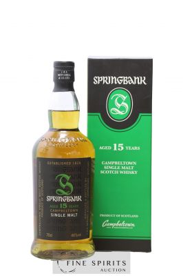 Springbank 15 years Of. ---- - Lot de 1 Bouteille