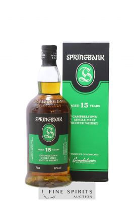 Springbank 15 years Of. Green Label ---- - Lot de 1 Bouteille