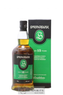 Springbank 15 years Of. Green Label ---- - Lot de 1 Bouteille
