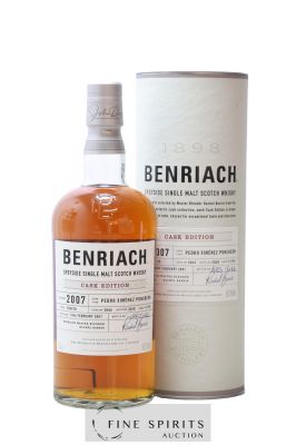 Benriach 13 years 2007 Of. Cask n°3944 - One of 664 - bottled 2020 Cask Edition 