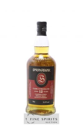 Springbank 12 years Of. Cask Strength (55.9°) ---- - Lot de 1 Bouteille