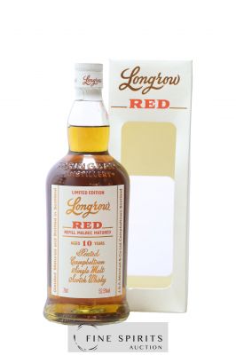 Longrow 10 years Of. Red Peated - Refill Malbec Matured Limited Edition ---- - Lot de 1 Bouteille