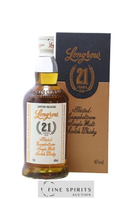 Longrow 21 years Of. Peated Limited Release ---- - Lot de 1 Bouteille