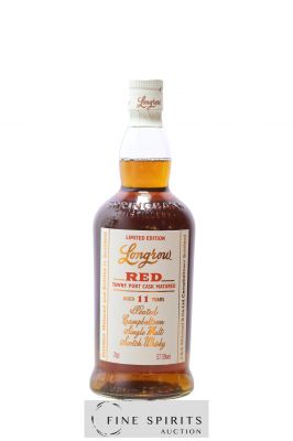 Longrow 11 years Of. Red Peated - Tawny Port Cask Matured Limited Edition ---- - Lot de 1 Bouteille
