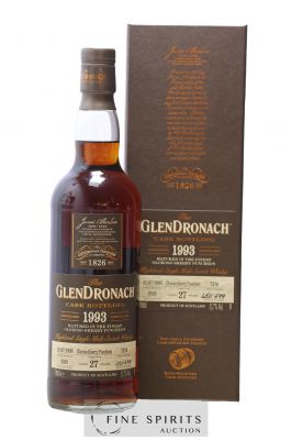 The Glendronach 27 years 1993 Of. Cask n°7276 - One of 699 - bottled 2020 Cask Bottling 