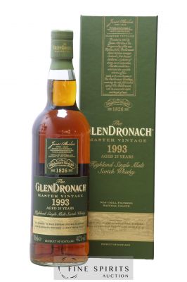 The Glendronach 25 years 1993 Of. Master Vintage 