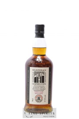 Kilkerran 8 years Of. Port Cask Matured Cask Strength ---- - Lot de 1 Bottle
