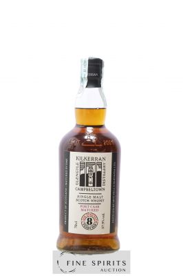 Kilkerran 8 years Of. Port Cask Matured Cask Strength ---- - Lot de 1 Bottle