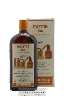 Forsyths 11 years 2006 Velier WPM bottled 2017 Habitation Velier ---- - Lot de 1 Bouteille