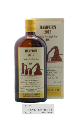 Hampden 5 years 2017 Of. DOK bottled 2022 Habitation Velier 