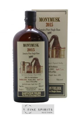 Monymusk 7 years 2015 Velier MMW Pot Still Distillation - bottled 2022 Habitation Velier ---- - Lot de 1 Bouteille