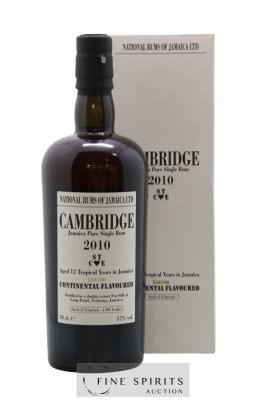 Cambridge 12 years 2010 Of. Mark ST C E - One of 4900 - bottled 2022 LM&V National Rums of Jamaica 