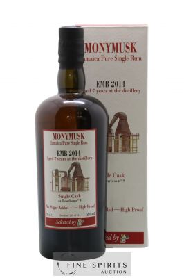 Monymusk 7 years 2014 Of. EMB Ex-Bourbon n°9 - One of 341 V and B Habitation Velier ---- - Lot de 1 Bouteille