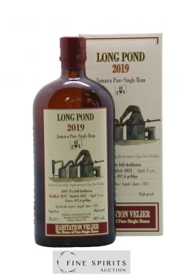 Long Pond 3 years 2019 Velier STCE Pot Still Distillation - bottled 2022 Habitation Velier ---- - Lot de 1 Bouteille