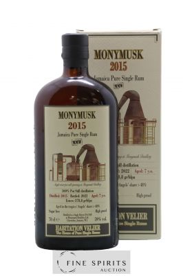 Monymusk 7 years 2015 Velier MMW Pot Still Distillation - bottled 2022 Habitation Velier ---- - Lot de 1 Bouteille