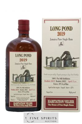 Long Pond 3 years 2019 Velier STCE Pot Still Distillation - bottled 2022 Habitation Velier ---- - Lot de 1 Bouteille