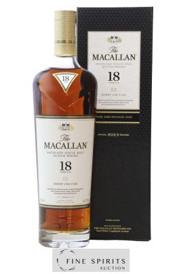 Macallan (The) 18 years Of. Sherry Seasoned Oak Casks from Jerez - Annual 2023 Release 