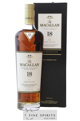 Macallan (The) 18 years Of. Sherry Seasoned Oak Casks from Jerez - Annual 2023 Release ---- - Lot de 1 Bouteille