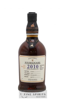 Foursquare 12 years 2010 Of. Mark XXI - bottled 2022 Exceptional Cask Selection ---- - Lot de 1 Bouteille