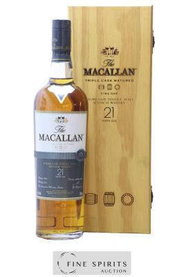 Macallan (The) 21 years Of. Fine Oak Triple Cask Matured ---- - Lot de 1 Bouteille