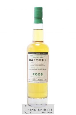 Daftmill 2008 Of. Single Farm Estate Winter Batch Release - bottled 2020 Limited Edition of 6000 bottles ---- - Lot de 1 Bouteille