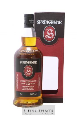 Springbank 12 years Of. Cask Strength (54.2°) ---- - Lot de 1 Bouteille