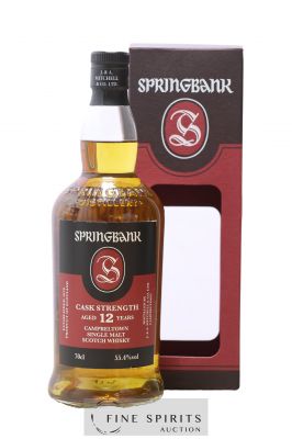 Springbank 12 years Of. Cask Strength (55.4°) ---- - Lot de 1 Bouteille
