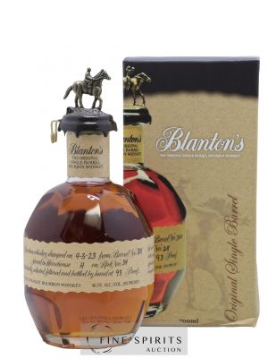 Blanton's Of. The Original Single Barrel n°814 - dumped 2023 ---- - Lot de 1 Bouteille