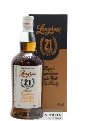 Longrow 21 years Of. Peated Limited Release ---- - Lot de 1 Bouteille