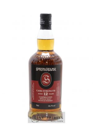 Springbank 12 years Of. Cask Strength (56.2°) ---- - Lot de 1 Bouteille