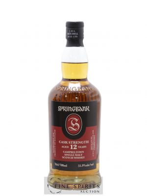 Springbank 12 years Of. Cask Strength (55.9°) ---- - Lot de 1 Bouteille