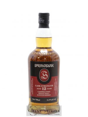 Springbank 12 years Of. Cask Strength (55.9°) ---- - Lot de 1 Bouteille