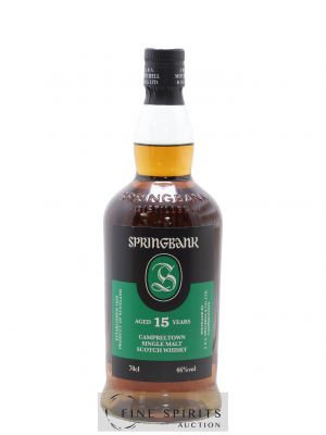 Springbank 15 years Of. ---- - Lot de 1 Bouteille