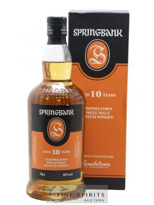 Springbank 10 years Of. Orange Label ---- - Lot de 1 Bouteille