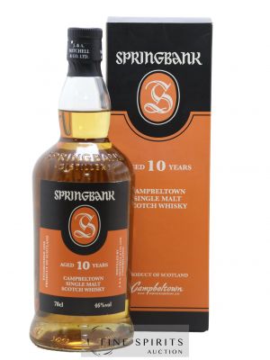 Springbank 10 years Of. Orange Label ---- - Lot de 1 Bouteille