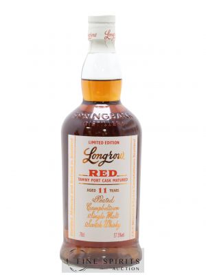 Longrow 11 years Of. Red Peated - Tawny Port Cask Matured Limited Edition ---- - Lot de 1 Bouteille