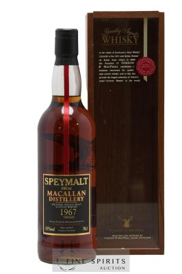 Speymalt From Macallan 1967 Gordon & MacPhail bottled 2007 ---- - Lot de 1 Bottle
