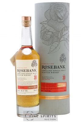 Rosebank 30 years 1990 Of. Release 1 - bottled 2020 Un-Chillfiltered & Triple Distilled 