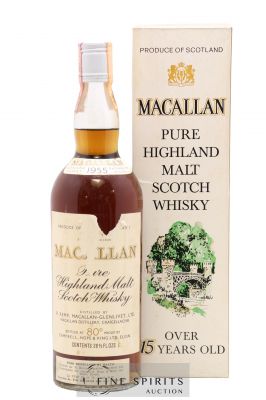 Macallan (The) 1955 Of. Pure Highland Malt Sherry Wood Matured (75cl.) ---- - Lot de 1 Bottle