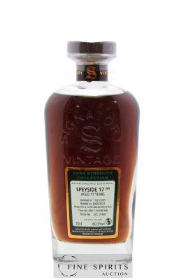 Speyside (M) 17 years 2005 Signatory Vintage Cask n°DRU 17-A106-48 - One of 438 - bottled 2023 Cask Strength Collection ---- - Lot de 1 Bouteille