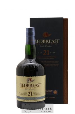 Redbreast 21 years Of. Single Pot Still Oak Casks ---- - Lot de 1 Bouteille