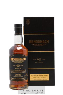 Benromach 40 years Of. 2022 Release - One of 1132 ---- - Lot de 1 Bottle